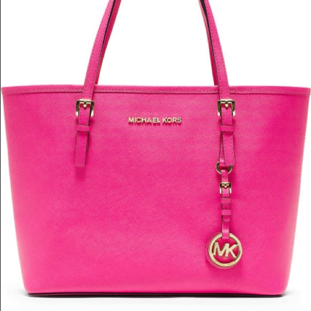 Michael Kors Large Pink Tote Bag